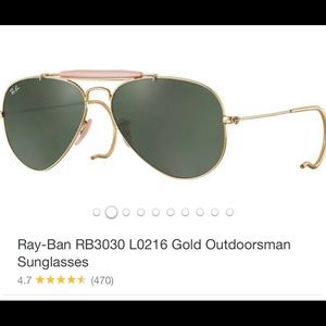Ray Ban Aviator Sunglasses